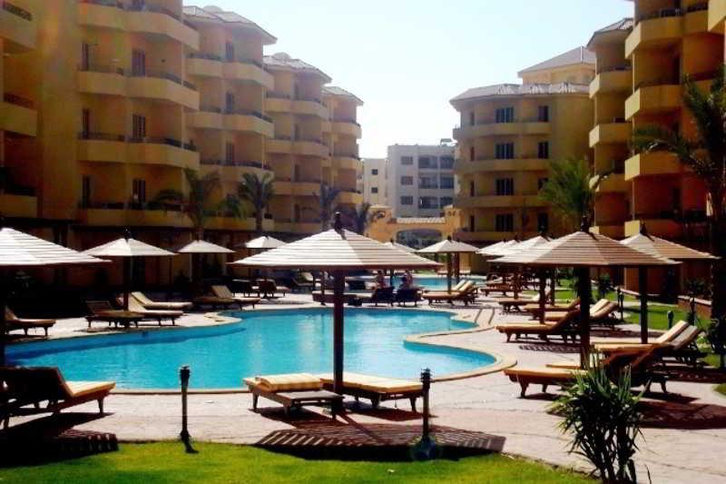 British Resort Apartments Hurghada Exteriör bild